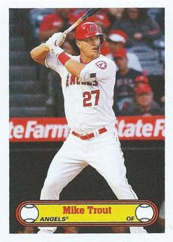 2018-19 Topps 582 Montgomery Club Set 3 #4 Mike Trout Front