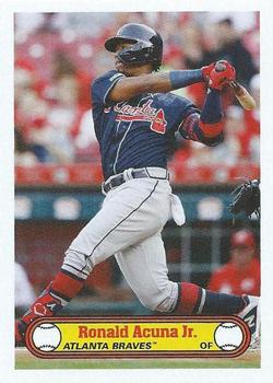 2018-19 Topps 582 Montgomery Club Set 3 #8 Ronald Acuna Jr. Front
