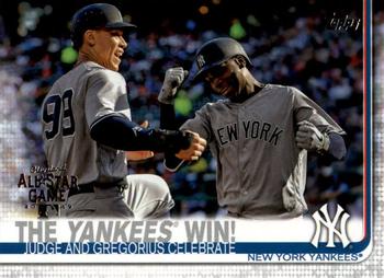 2019 Topps - All-Star Game #14 The Yankees Win! Front