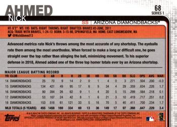 2019 Topps - All-Star Game #68 Nick Ahmed Back