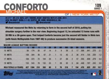 2019 Topps - All-Star Game #109 Michael Conforto Back