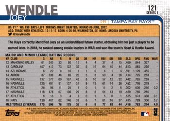 2019 Topps - All-Star Game #121 Joey Wendle Back
