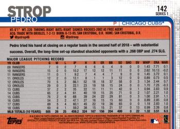 2019 Topps - All-Star Game #142 Pedro Strop Back