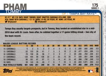2019 Topps - All-Star Game #175 Tommy Pham Back