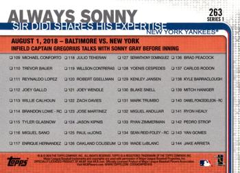 2019 Topps - All-Star Game #263 Always Sonny Back