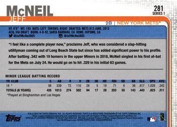 2019 Topps - All-Star Game #281 Jeff McNeil Back