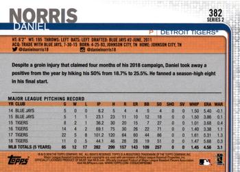 2019 Topps - All-Star Game #382 Daniel Norris Back