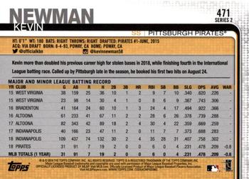 2019 Topps - All-Star Game #471 Kevin Newman Back