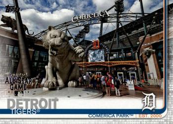 2019 Topps - All-Star Game #491 Comerica Park Front