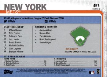 2019 Topps - All-Star Game #497 Citi Field Back