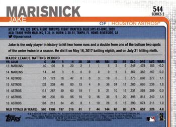 2019 Topps - All-Star Game #544 Jake Marisnick Back