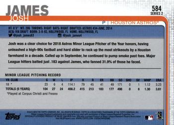 2019 Topps - All-Star Game #584 Josh James Back