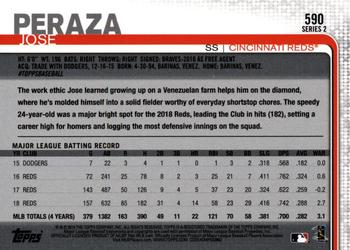 2019 Topps - All-Star Game #590 Jose Peraza Back
