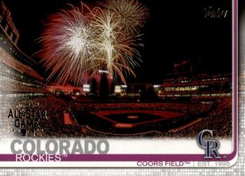 2019 Topps - All-Star Game #604 Coors Field Front