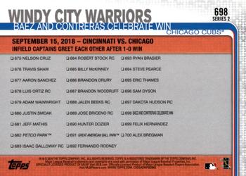 2019 Topps - All-Star Game #698 Windy City Warriors Back
