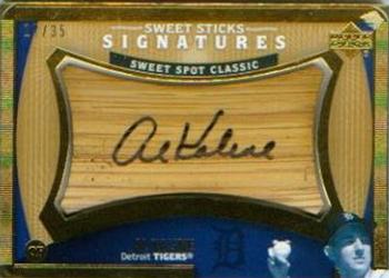 2005 Upper Deck Sweet Spot Classic - Signatures Sweet Sticks #AK Al Kaline Front