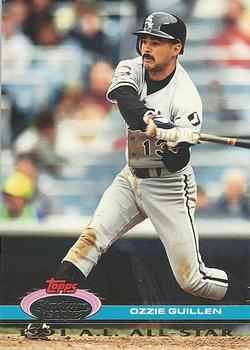 1992 Stadium Club Dome #72 Ozzie Guillen Front