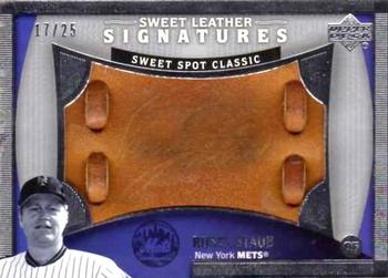 2005 Upper Deck Sweet Spot Classic - Signatures Sweet Leather #ST Rusty Staub Front