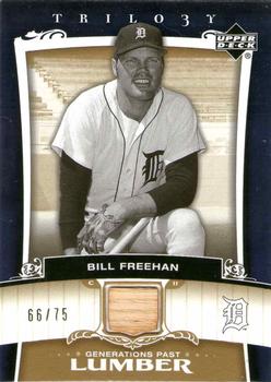 2005 Upper Deck Trilogy - Generations Past Lumber Gold #PA-FR Bill Freehan Front