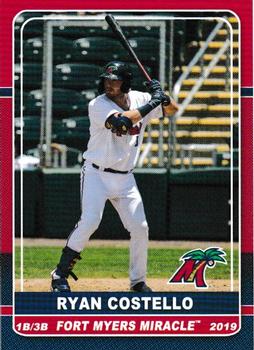 2019 Grandstand Fort Myers Miracle #NNO Ryan Costello Front