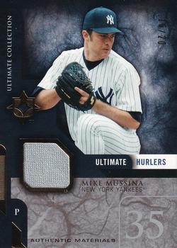 2005 Upper Deck Ultimate Collection - Ultimate Hurlers Materials #UH-MU Mike Mussina Front