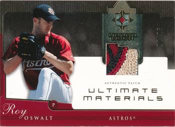 2005 Upper Deck Ultimate Collection - Ultimate Materials Patch #UG-OS Roy Oswalt Front