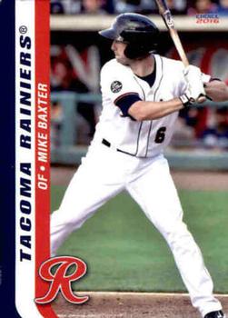 2016 Choice Tacoma Rainiers #01 Mike Baxter Front