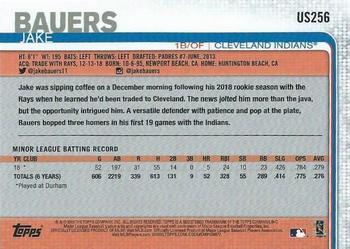 2019 Topps On-Demand MLB 3D #US256 Jake Bauers Back