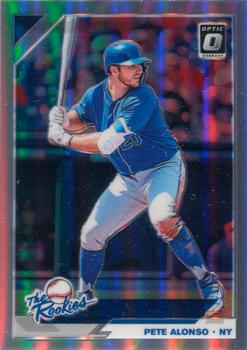 2019 Donruss Optic - The Rookies Holo #TR-14 Pete Alonso Front