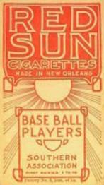 1910 T211 Red Sun #NNO Joe Dunn Back