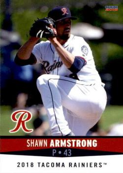 2018 Choice Tacoma Rainiers #3 Shawn Armstrong Front