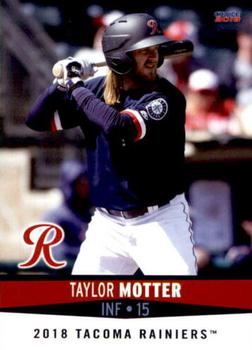 2018 Choice Tacoma Rainiers #18 Taylor Motter Front
