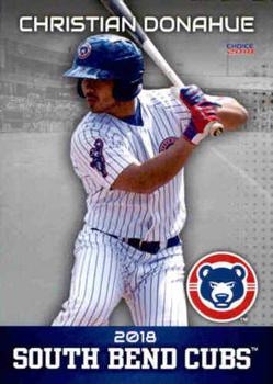 2018 Choice South Bend Cubs #12 Christian Donahue Front
