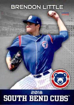 2018 Choice South Bend Cubs #20 Brendon Little Front