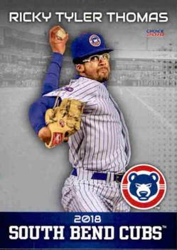 2018 Choice South Bend Cubs #26 Ricky Tyler Thomas Front