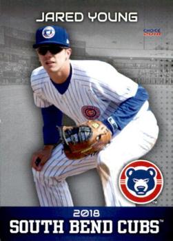 2018 Choice South Bend Cubs #28 Jared Young Front
