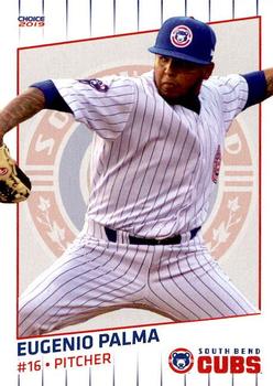 2019 Choice South Bend Cubs #15 Eugenio Palma Front
