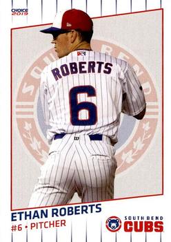 2019 Choice South Bend Cubs #20 Ethan Roberts Front