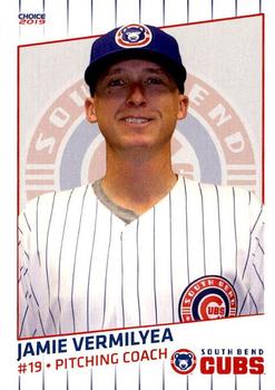2019 Choice South Bend Cubs #29 Jamie Vermilyea Front