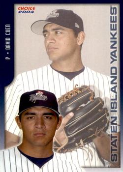 2004 Choice Staten Island Yankees #06 David Cuen Front