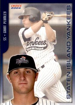 2004 Choice Staten Island Yankees #23 Grant Plumley Front