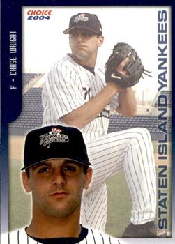 2004 Choice Staten Island Yankees #28 Chase Wright Front