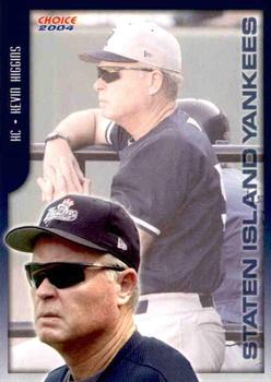 2004 Choice Staten Island Yankees #32 Kevin Higgins Front