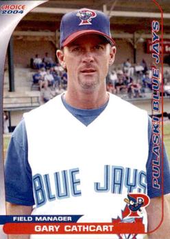 2004 Choice Pulaski Blue Jays #36 Gary Cathcart Front