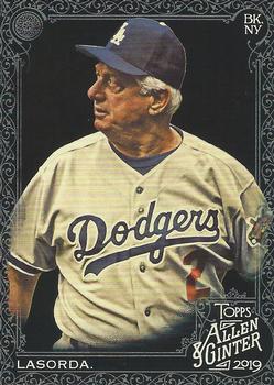 2019 Topps Allen & Ginter X #396 Tommy Lasorda Front