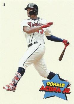 2018-19 Topps 582 Montgomery Club Set 2 #8 Ronald Acuna Jr Front