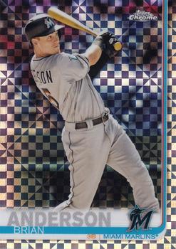 2019 Topps Chrome - X-Fractor #12 Brian Anderson Front