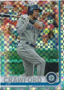 2019 Topps Chrome - X-Fractor #15 J.P. Crawford Front