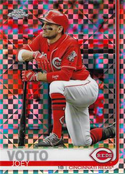2019 Topps Chrome - X-Fractor #31 Joey Votto Front