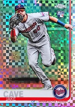 2019 Topps Chrome - X-Fractor #161 Jake Cave Front